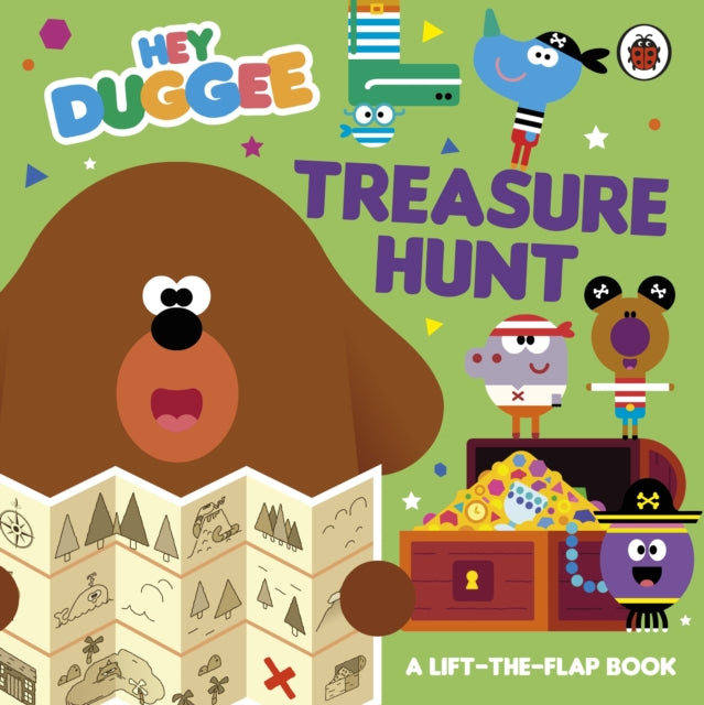 Book cover of: Hey Duggee: Treasure Hunt. By: Hey Hey Duggee