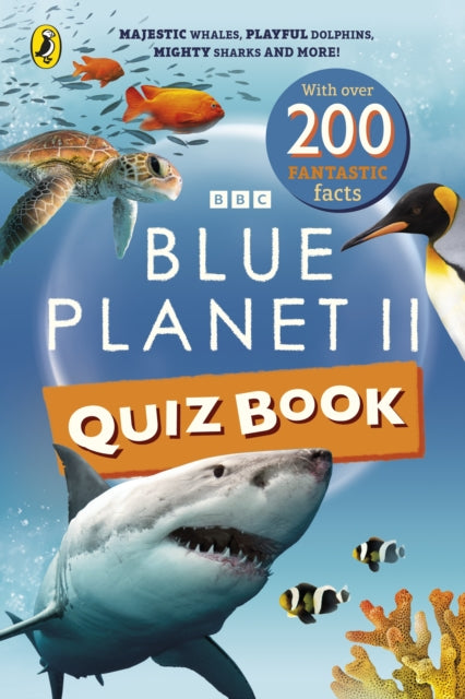 Book cover of: Blue Planet II Quiz Book. By: Bbc