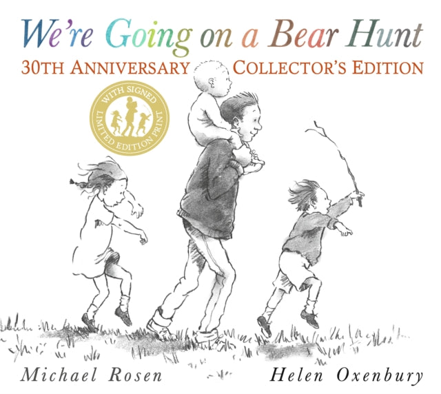 Book cover of: We're Going on a Bear Hunt. By: Michael Rosen
