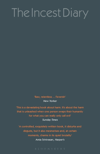 Book cover of: Incest Diary. By: Anonymous