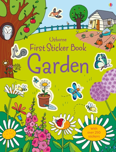 Book cover of: First Sticker Book Garden