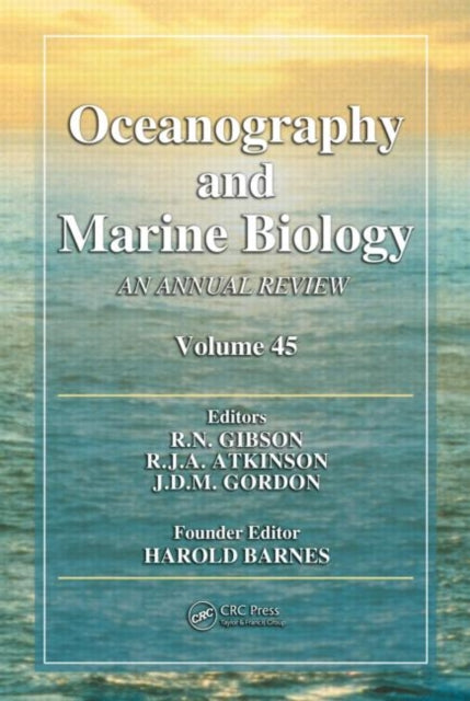 Book cover of: Oceanography and Marine Biology