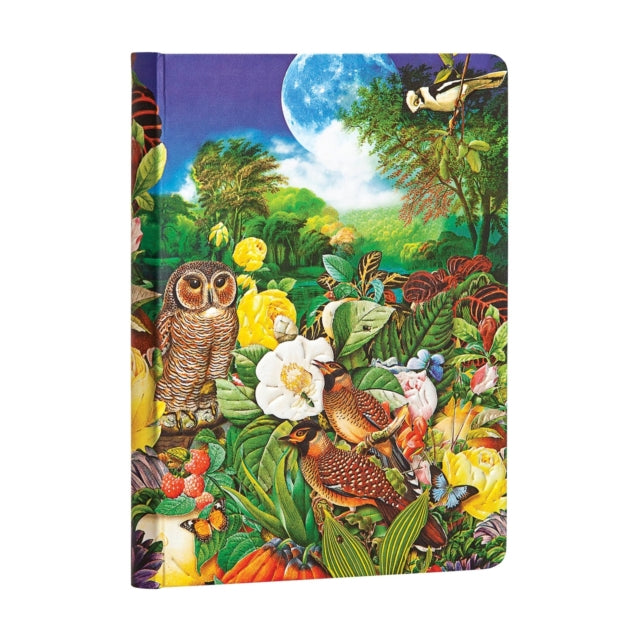 Book cover of: Moon Garden Lined Hardcover Journal. By: Paperblanks