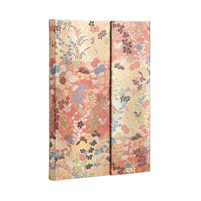 Book cover of: Kara-ori (Japanese Kimono) Midi Lined Journal. By: Paperblanks