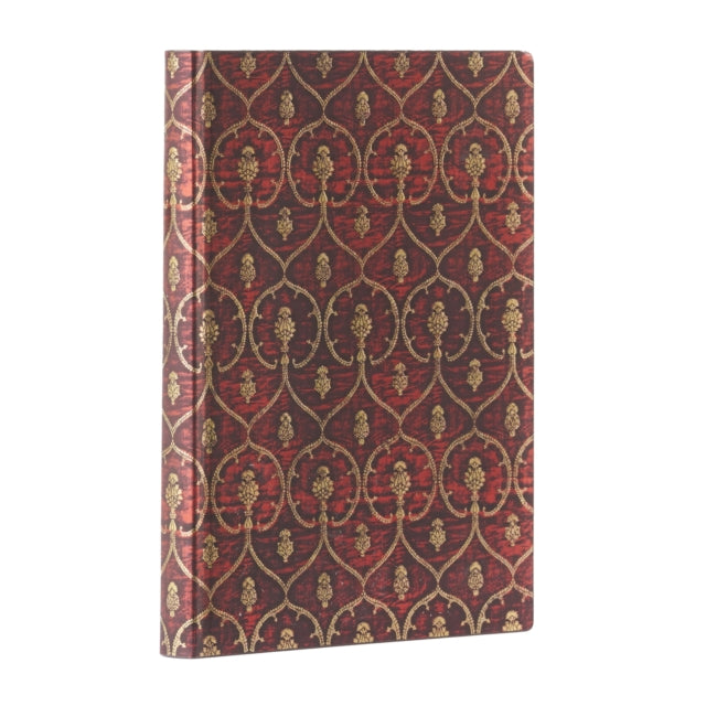 Book cover of: Red Velvet Midi Lined Softcover Flexi Journal (Elastic Band Closure). By: Paperblanks