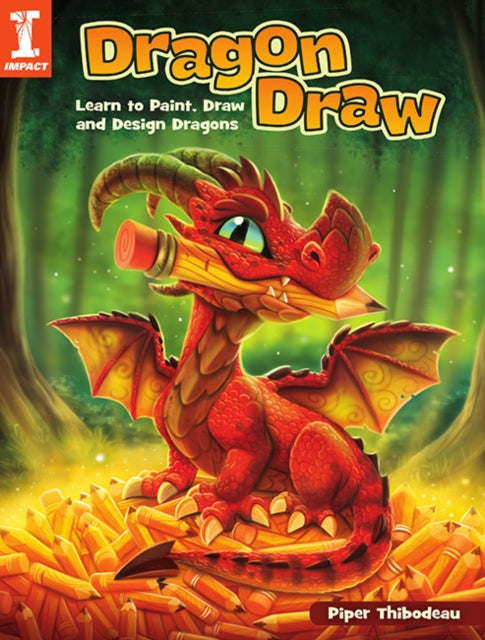 Book cover of: Dragon Draw. By: Piper Thibodeau
