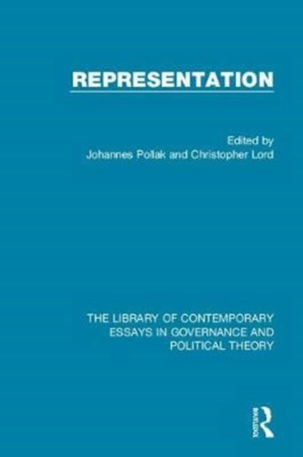 Book cover of: Representation. By: Johannes Pollak