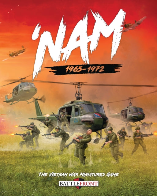 Book cover of: 'Nam. By: Battlefront Miniatures