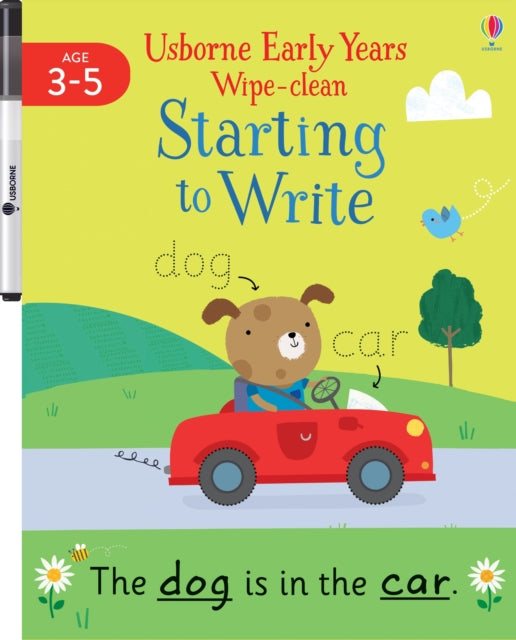 Book cover of: Early Years Wipe-Clean Starting to Write. By: Jessica Greenwell