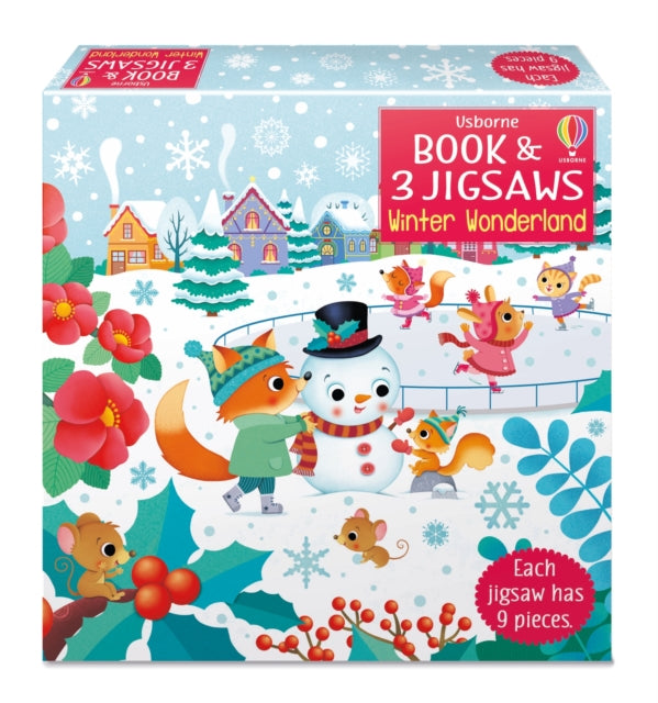 Book cover of: Usborne Book and 3 Jigsaws: Winter Wonderland