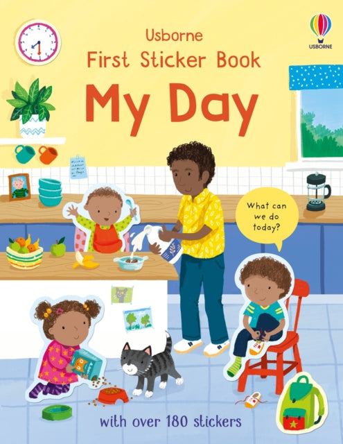 Book cover of: First Sticker Book My Day