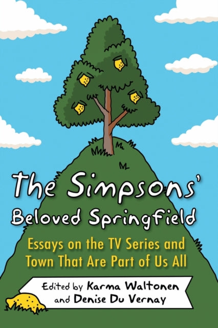 Book cover of: Simpsons' Beloved Springfield. By: Karma Waltonen