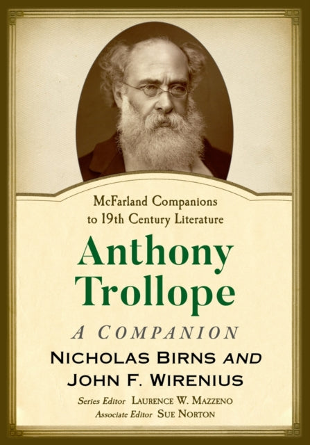 Book cover of: Anthony Trollope. By: Nicholas Birns