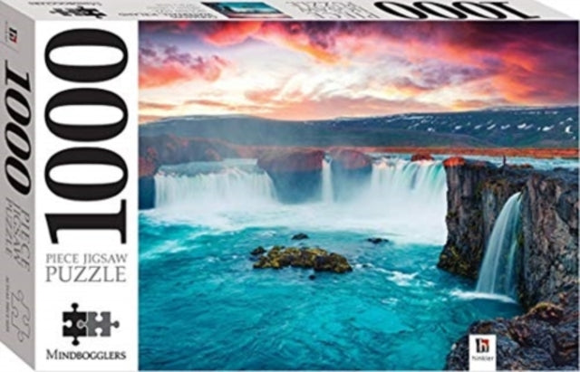 Book cover of: Mindbogglers 1000 Piece Jigsaw Godafoss Waterfall Iceland
