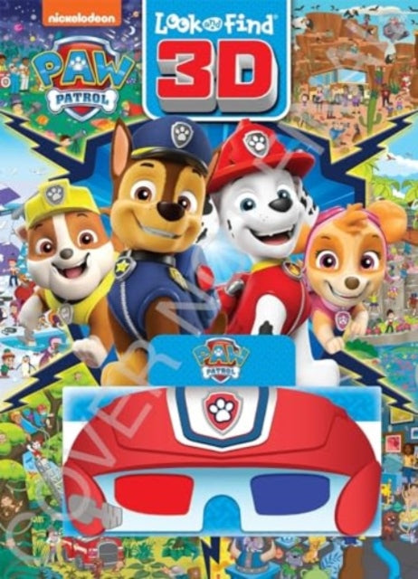 Book cover of: Paw Patrol Look & Find 3D. By: PI Kids