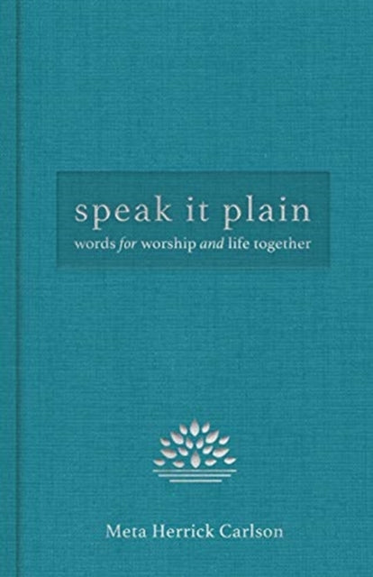 Book cover of: Speak It Plain. By: CARLSON