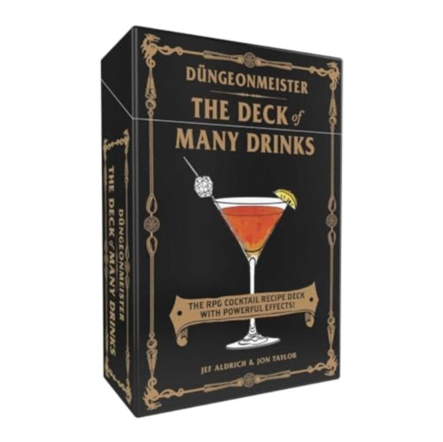 Book cover of: Dungeonmeister: The Deck of Many Drinks