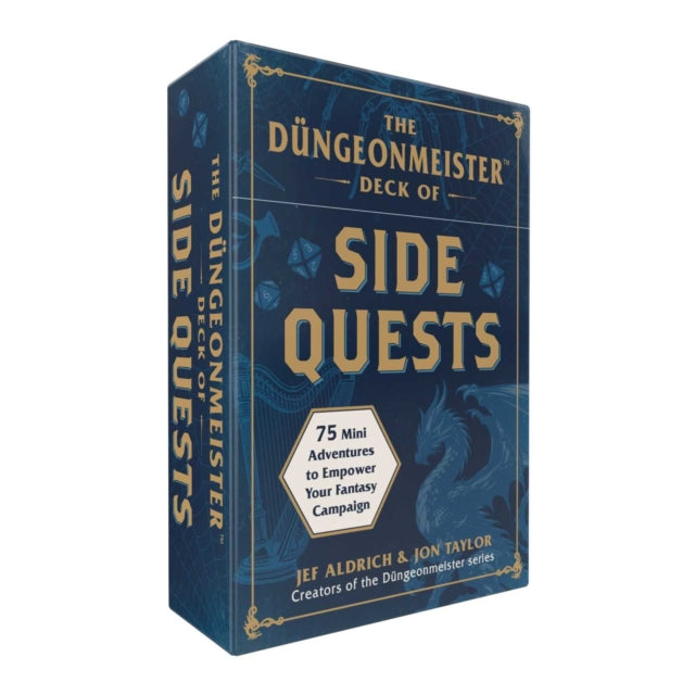 Book cover of: Dungeonmeister Deck of Side Quests
