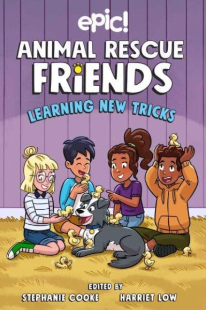 Book cover of: Animal Rescue Friends: Learning New Tricks. By: Harriet Low