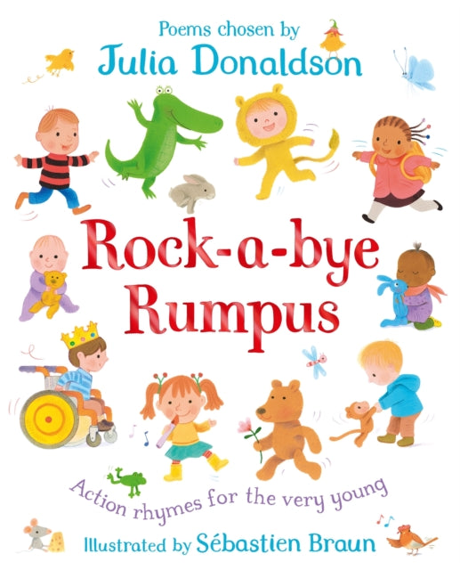 Book cover of: Rock-a-Bye Rumpus. By: Julia Donaldson