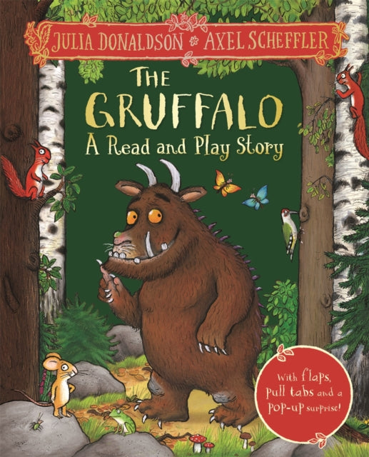 Book cover of: Gruffalo: A Read and Play Story. By: Julia Donaldson