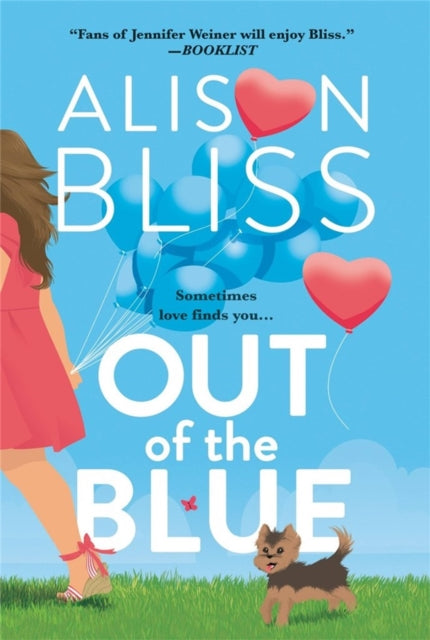 Book cover of: Out of the Blue. By: Alison Bliss