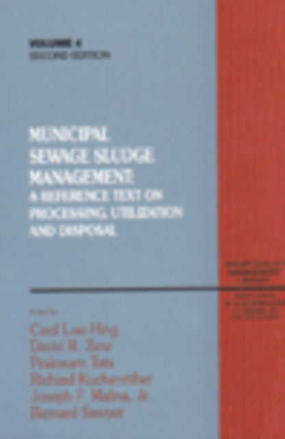 Book cover of: Municipal Sewage Sludge Management