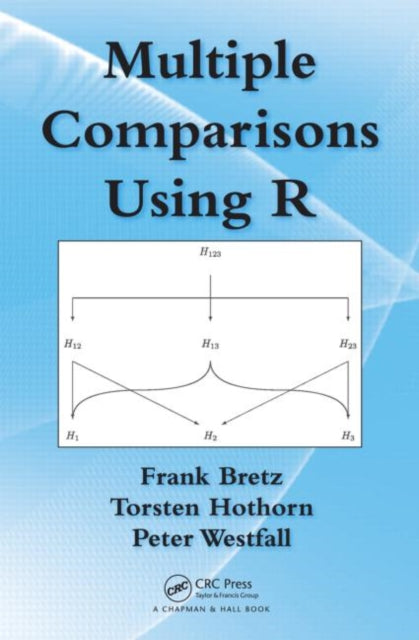 Book cover of: Multiple Comparisons Using R. By: Frank Bretz