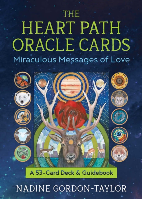 Book cover of: Heart Path Oracle Cards. By: Nadine Gordon-Taylor