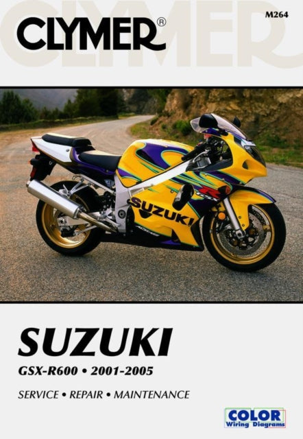 Book cover of: Suzuki GSX-R600 Series Motorcycle (2001-2005) Service Repair Manual. By: James Grooms