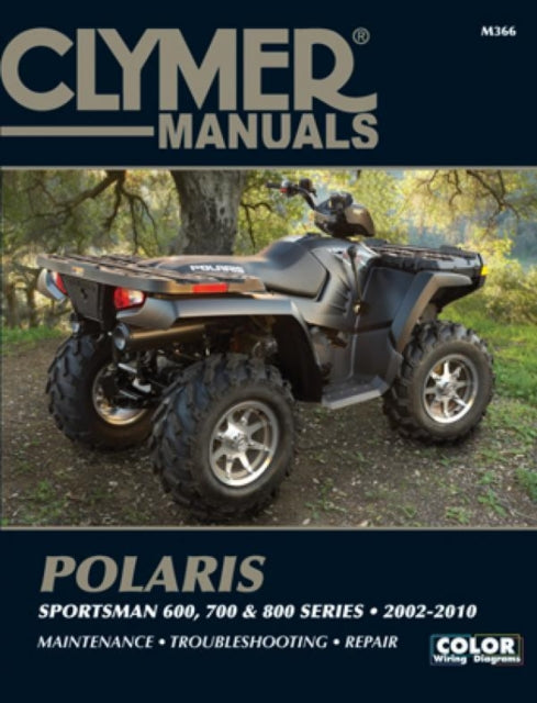 Book cover of: Clymer Polaris Sportsman 600, 700. By: Clymer Publications