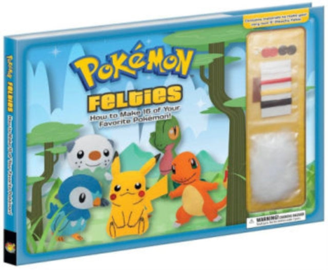 Book cover of: Pokemon Felties: How to Make 16 of Your Favorite Pokemon