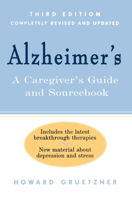 Book cover of: Alzheimer's. By: Howard Gruetzner