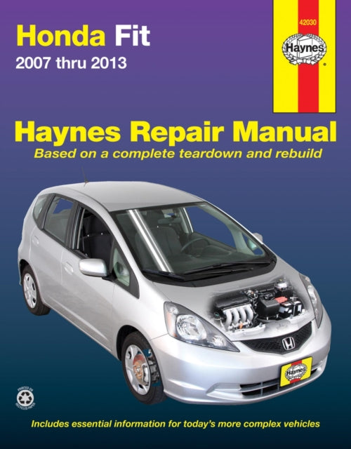 Book cover of: Honda Fit. By: Haynes Manuals Inc. Editors
