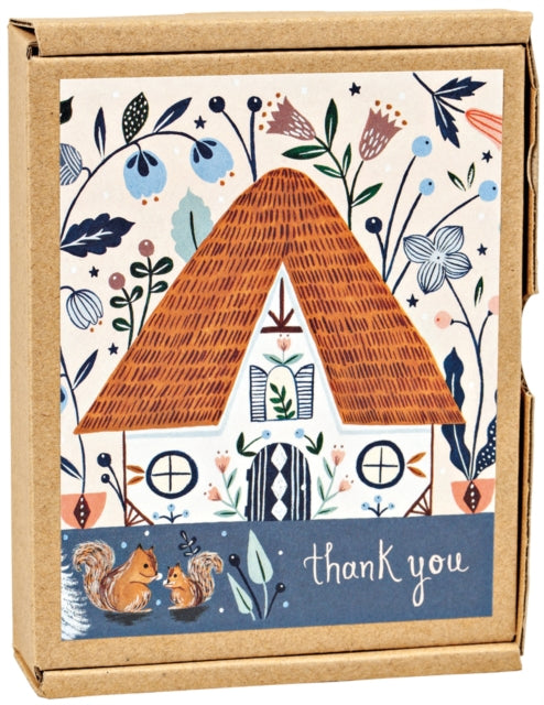 Book cover of: Cozy Cabin Thank You GreenThanks