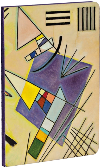 Book cover of: Black and Violet by Vasily Kandinsky A5 Notebook. By: Wassily Kandinsky