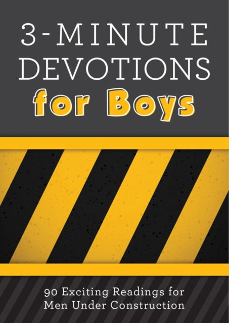 Book cover of: 3-Minute Devotions for Boys