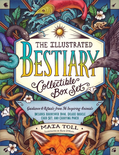 Book cover of: Illustrated Bestiary Collectible Box Set. By: Maia Toll