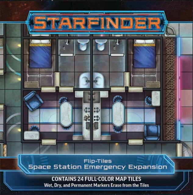Book cover of: Starfinder Flip-Tiles: Space Station Emergency Expansion