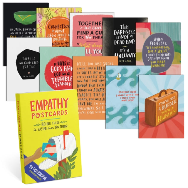 Book cover of: Em & Friends Empathy Postcard Book. By: Em & Friends