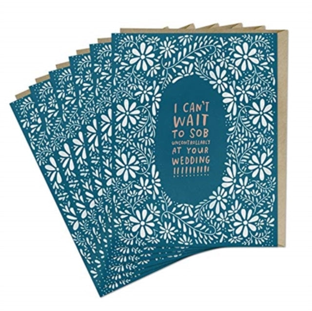 Book cover of: 6-Pack Em & Friends Sob At Your Wedding Card
