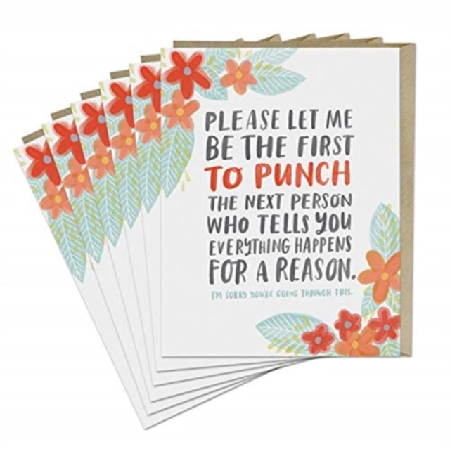 Book cover of: 6-Pack Em & Friends Everything Happens Card