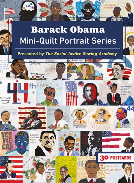 Book cover of: Barack Obama Mini-Quilt Portrait Series. By: C&T Publishing