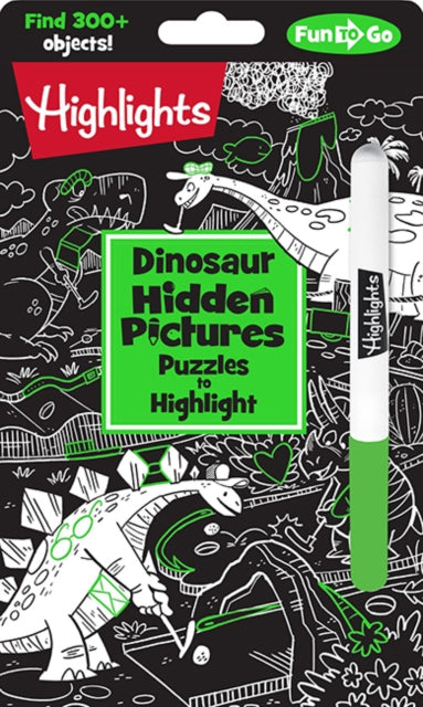 Book cover of: Dinosaur Hidden Pictures Puzzles to Highlight. By: Highlights