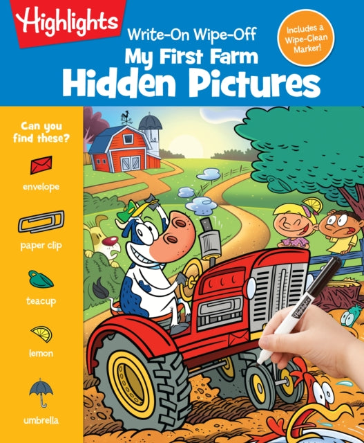 Book cover of: My First Farm Hidden Pictures. By: Highlights