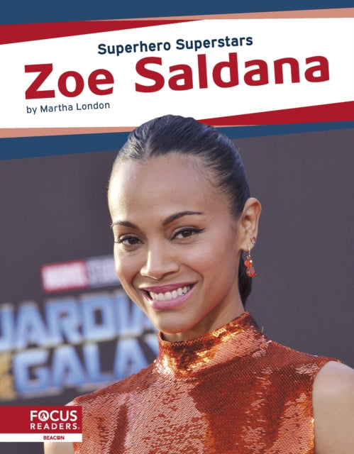 Book cover of: Zoe Saldana. By: Martha London