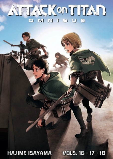 Book cover of: Attack on Titan Omnibus 6 (Vol. 16-18). By: 諫山創