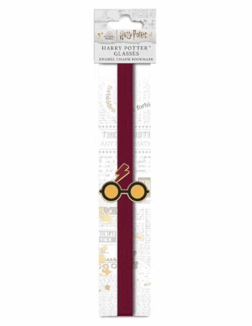 Book cover of: Harry Potter: Harry's Glasses Enamel Charm Bookmark