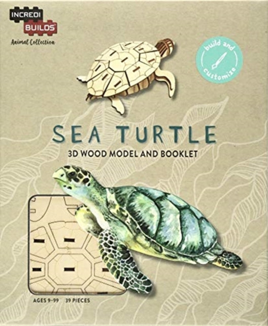 Book cover of: IncrediBuilds Animal Collection: Sea Turtle