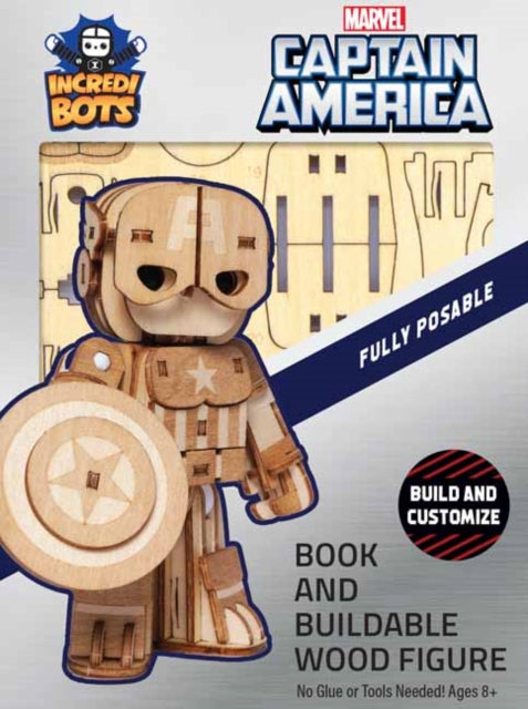 Book cover of: Incredibuilds: Marvel Captain America Incredibot